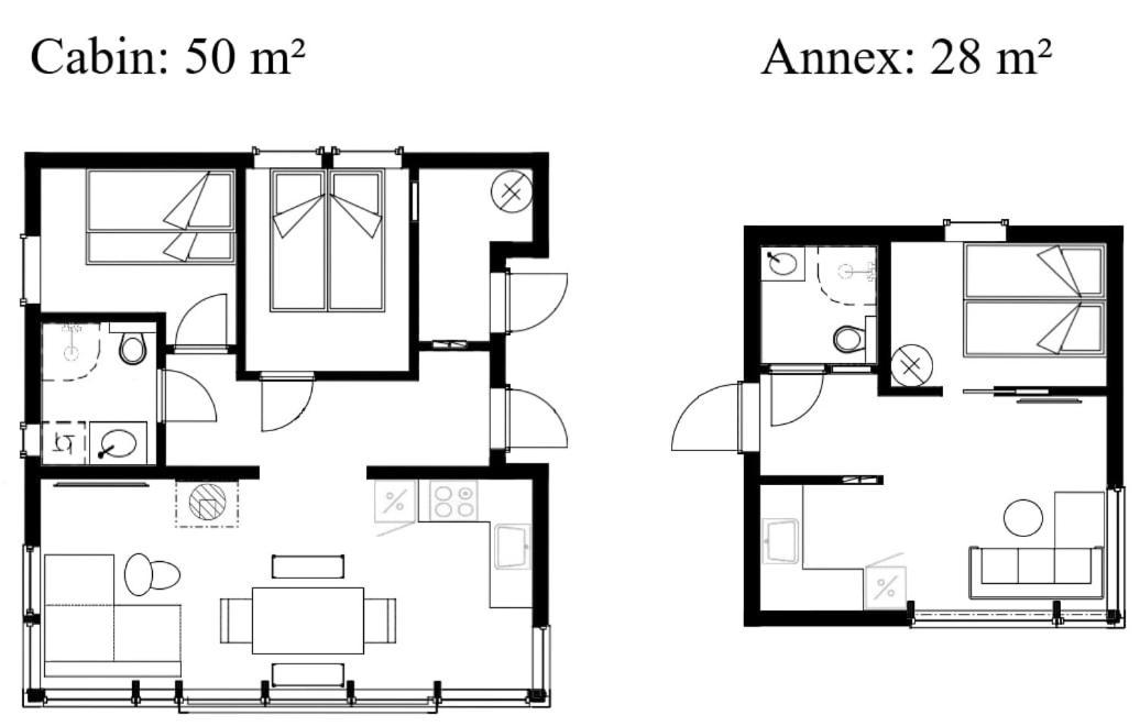 Exclusive Mountain Cabin With Spectacular Views At The Top Of Hodlekve With Possibility Of Extra Unit Sogndal Exterior foto