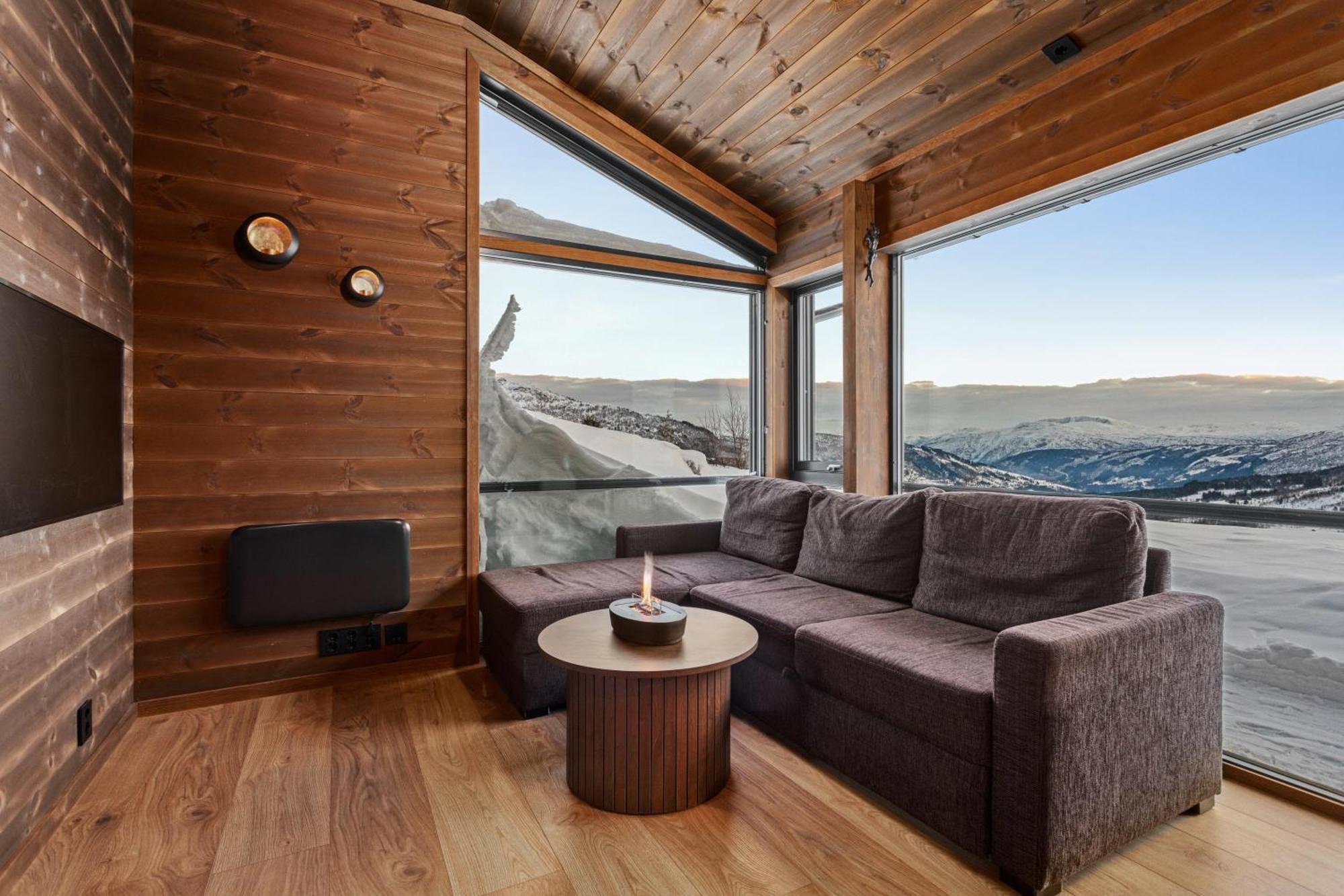 Exclusive Mountain Cabin With Spectacular Views At The Top Of Hodlekve With Possibility Of Extra Unit Sogndal Exterior foto
