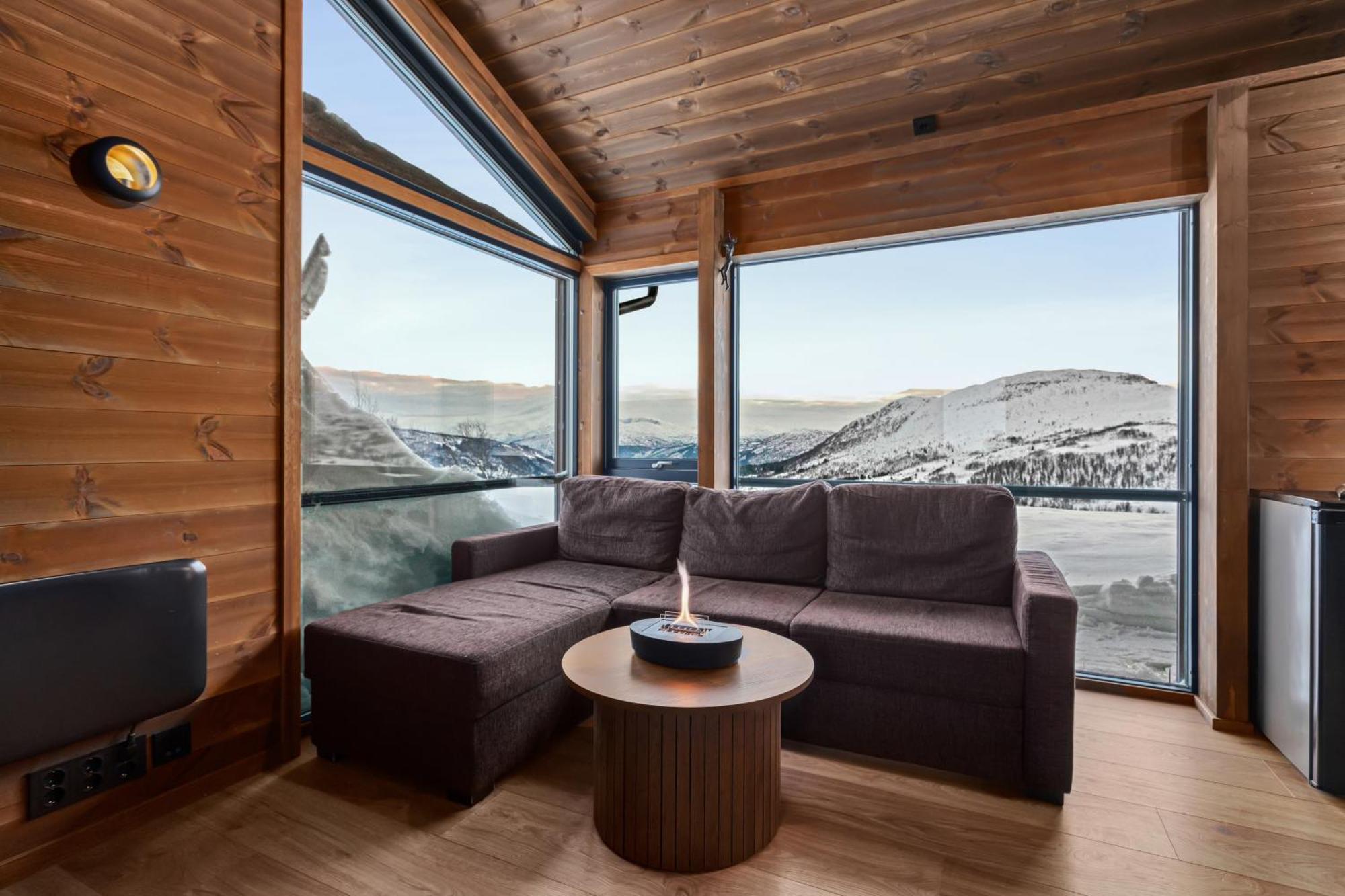 Exclusive Mountain Cabin With Spectacular Views At The Top Of Hodlekve With Possibility Of Extra Unit Sogndal Exterior foto