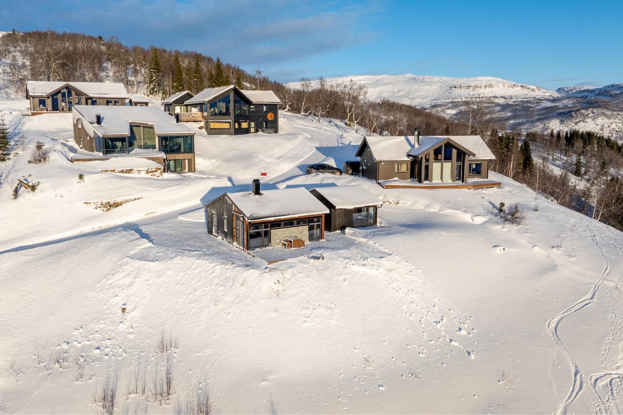 Exclusive Mountain Cabin With Spectacular Views At The Top Of Hodlekve With Possibility Of Extra Unit Sogndal Exterior foto