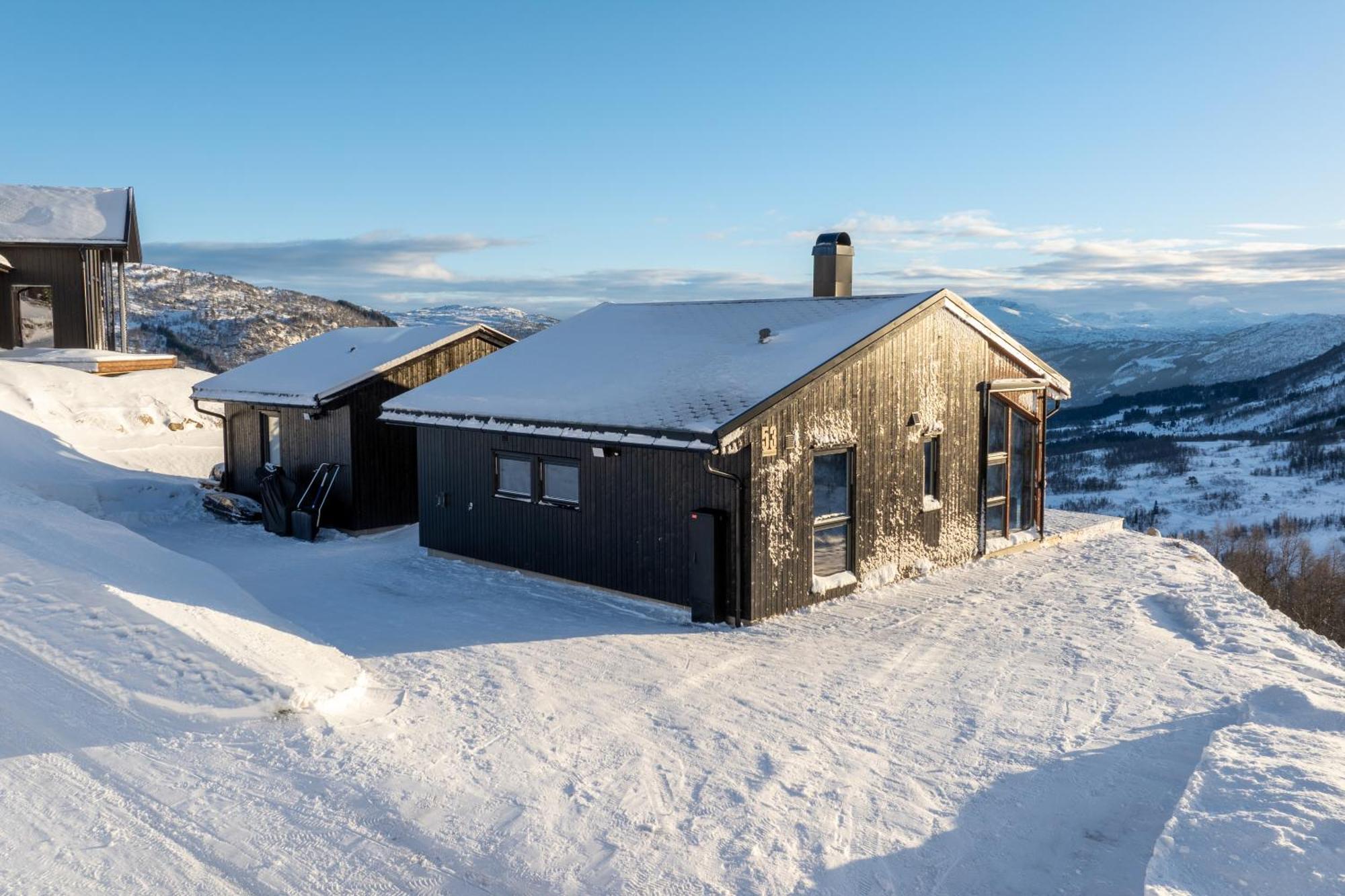 Exclusive Mountain Cabin With Spectacular Views At The Top Of Hodlekve With Possibility Of Extra Unit Sogndal Exterior foto